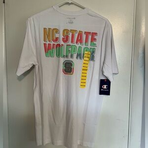 NC State champions graphic T-shirt